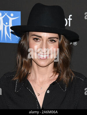 October 10, 2019, Santa Monica, California, USA: 10 October 2019 - Santa Monica, California - Sara Bareilles. 2019 City of Hope Spirit of Life Gala. Photo Credit: Billy Bennight/AdMedia (Credit Image: © Billy Bennight/AdMedia via ZUMA Wire) Stock Photo