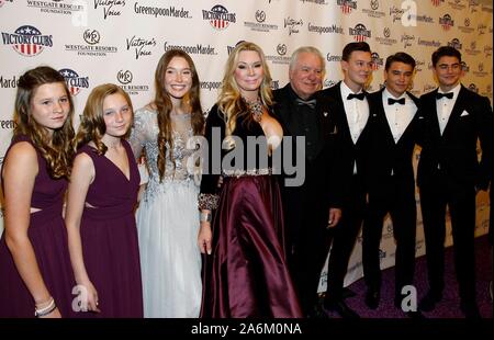 Jacqueline Siegel, Jordan Siegel, Debbie Siegel, Jackie Siegel, David A. Siegel, David Siegel, Daniel Siegel, Drew Siegel at arrivals for Victoria Siegel Foundation and Greenspoon Marder Present Victoria's Voice: An Evening To Save Lives, Westgate Las Vegas Resort & Casino, Las Vegas, NV October 25, 2019. Photo By: JA/Everett Collection Stock Photo