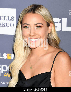 BEVERLY HILLS, CA - OCTOBER 25: Cammie Scott attends the 2019 GLSEN Respect Awards at the Beverly Wilshire Four Seasons Hotel on October 25, 2019 in Beverly Hills, California. Stock Photo
