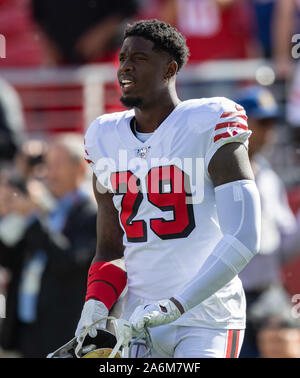 San Francisco 49ers safety Talanoa Hufanga (29) during an NFL football game  against the Minnesota Vikings in Santa Clara, Calif., Sunday, Nov. 28,  2021. (AP Photo/Jed Jacobsohn Stock Photo - Alamy