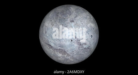 Eris dwarf planet Stock Photo