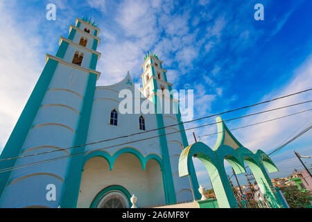 Cristo Rey Church in Mazatlan historic city center Stock Photo