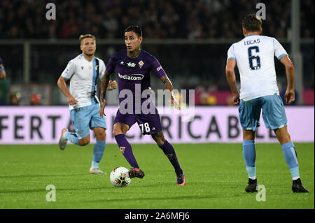 Firenze, Italy. 27th Oct, 2019. pulgar in actionduring, Italian Soccer Serie A Men Championship in Firenze, Italy, October 27 2019 - LPS/Matteo Papini Credit: Matteo Papini/LPS/ZUMA Wire/Alamy Live News Stock Photo