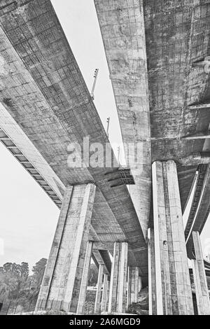 Oakland Bay Bridge structural engineering design Stock Photo - Alamy