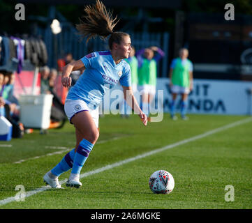 Borehamwood, UK. 27th Oct, 2019. BOREHAMWOOD, ENGLAND - OCTOBER 27: Georgia Stanway of Manchester City WFC during Barclays Women's Super League match between Arsenal Women and Manchester City Women at Meadow Park Stadium on October 27, 2019 in Borehamwood, England Credit: Action Foto Sport/Alamy Live News Stock Photo