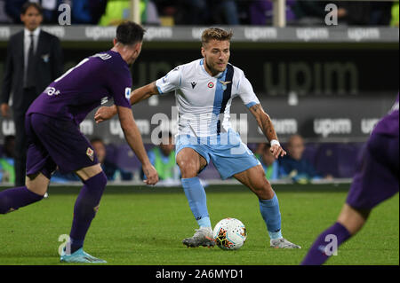 Firenze, Italy. 27th Oct, 2019. ciro immobile in actionduring, Italian Soccer Serie A Men Championship in Firenze, Italy, October 27 2019 - LPS/Matteo Papini Credit: Matteo Papini/LPS/ZUMA Wire/Alamy Live News Stock Photo