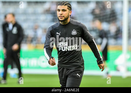 27th October 2019, St. James's Park, Newcastle, England; Premier League, Newcastle United v Wolverhampton Wanderers : DeAndre Yedlin of Newcastle United Credit: Iam Burn/News Images Stock Photo