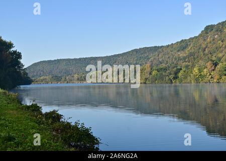 The Mohawk Valley Welcome Center along the Erie Canal, Upstate, New York Stock Photo