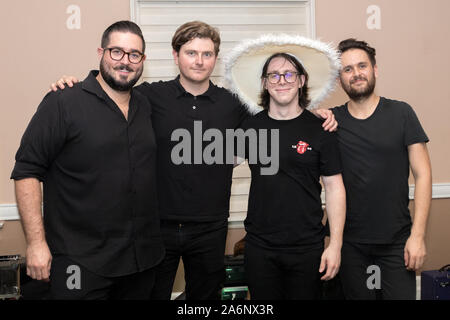 FULLERTON, LOS ANGELES, CALIFORNIA - OCTOBER 25, 2019: “The Wizards Beer Festival”, which is a Harry Potter themed party. Sponsored by Rock Star Beer Stock Photo