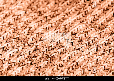 Knitted woolen texture close up. Textile background Stock Photo