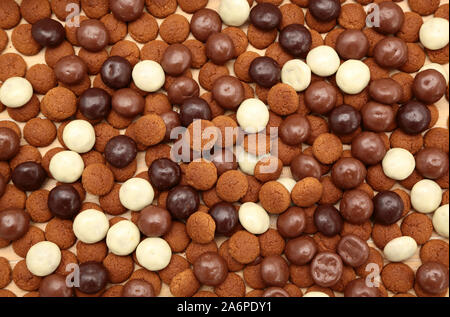 Traditional sweets for the celebration of Saint Nicolas (Sinterklaas) a dutch holiday Stock Photo