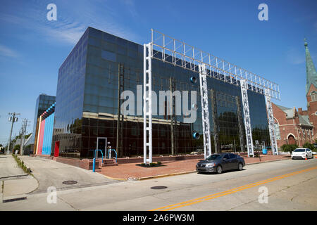 at&t switching center columbus indiana USA Stock Photo