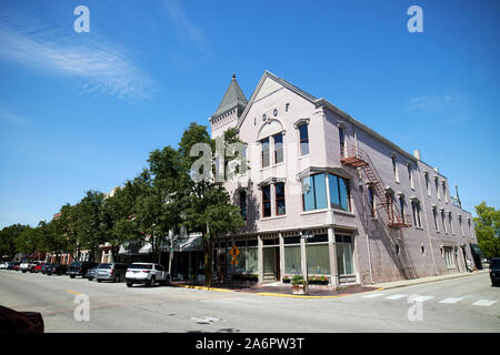 ioof independent order of odd fellows lodge washington st columbus indiana USA Stock Photo