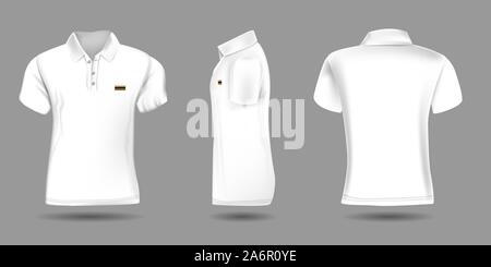 white color polo t shirt