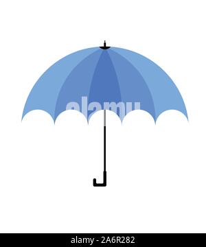 Blue umbrella icon design. vector illustration Stock Vector