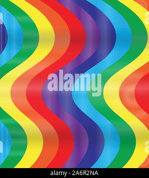 Rainbow lines colorful background. abstract rainbow gradient background Stock Vector