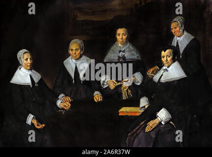 The Regentesses of the Old Men's Home 1664 by Frans Hals 1582-1666  Dutch The Netherlands Stock Photo