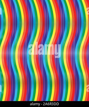 Rainbow lines colorful background. abstract rainbow gradient background Stock Vector