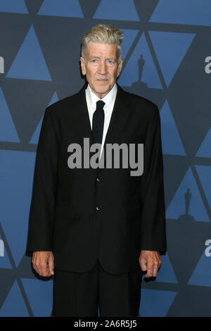 October 27, 2019, Los Angeles, CA, USA: LOS ANGELES - OCT 27:  David Lynch at the 11th Annual Governors Awards at the Dolby Theater on October 27, 2019 in Los Angeles, CA (Credit Image: © Kay Blake/ZUMA Wire) Stock Photo