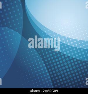 Blue Abstract Background Design in Editable Vector Format Stock Vector