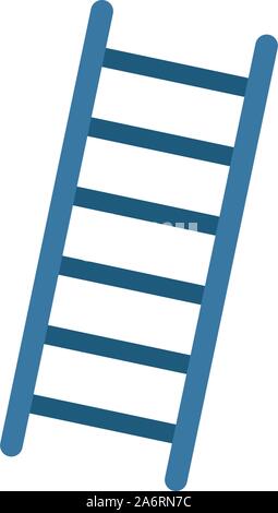 Fire Escape icon. Simple flat element from fire safety collection. Creative fire escape icon for templates, software and apps Stock Vector