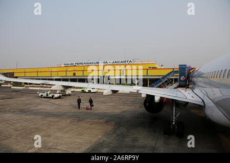 Halim Perdanakusuma Airport, Jakarta Stock Photo