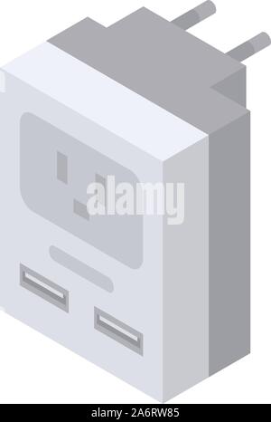earth turn isometric icon vector illustration color Stock Vector Image ...