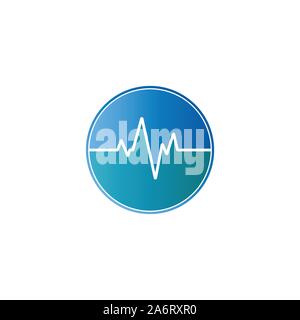 Medical center logo design. Healthy logo, circle logo, hospital logo- vector Stock Vector