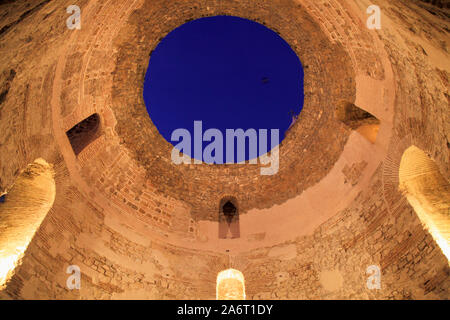 Croatia, Split, Diocletian's Palace, Vestibule, Stock Photo