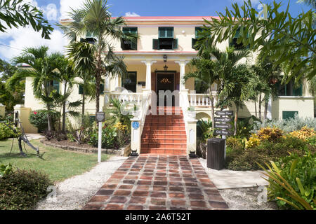 Sunbury Plantation House on Barbados Stock Photo