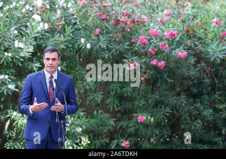 The Prime Minister, Pedro Sánchez, and the President of the ...