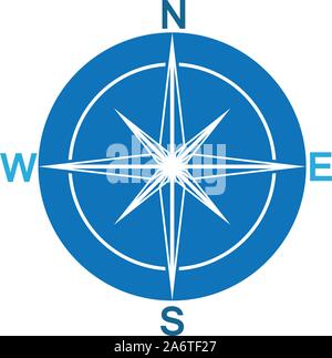 Compass icon Template vector icon illustration design Stock Vector
