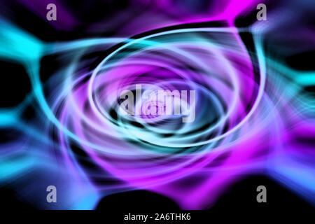 An abstract psychedelic background image. Stock Photo