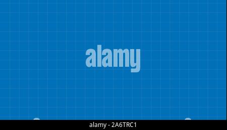 Vector clean blueprint background. Technical background with space for your content. Stock Vector