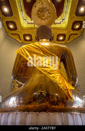 Buddha statue of pure gold at Temple of Gold Buddha,Wat Traimit ...