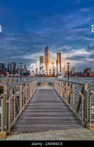 Hudson Yards New York City Skyline Stock Photo