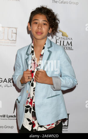 2019 Catalina Film Festival - Thursday at the Queen Mary on September 26, 2019 in Long Beach, CA Featuring: Kaden Alejandro Where: Long Beach, California, United States When: 27 Sep 2019 Credit: Nicky Nelson/WENN.com Stock Photo
