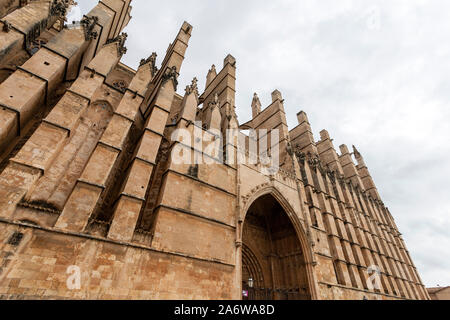 Cathedral of Santa Maria of Palma Stock Photo