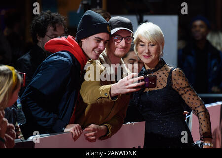 Dame Helen Mirren attending the The Good Liar World Premiere, at the BFI South Bank, London. Stock Photo