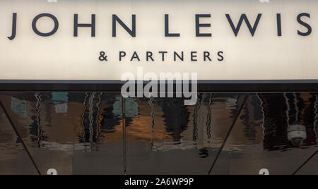 Logo John Lewis department stores. Stock Photo