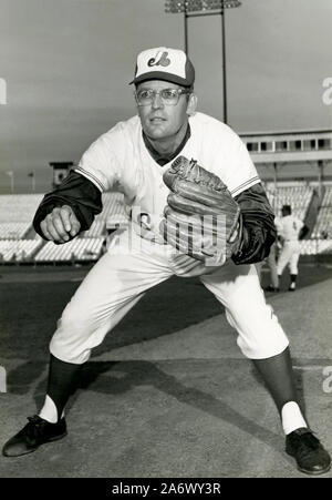 Pitcher Claude Raymond with Montreal Expos baseball team in thier inaugural  season in 1969 Stock Photo - Alamy