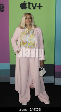 New York, USA. 28th Oct, 2019. Talk Show Host Wendy Williams attends the Apple TV 's 'The Morning Show' World Premiere at David Geffen Hall at Lincoln Center on October 28, 2019 in New York City. Photo by Peter Foley/UPI Credit: UPI/Alamy Live News Stock Photo