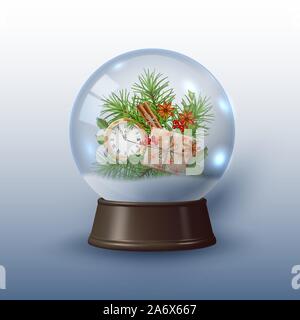 Vector Snow Globe Stock Vector