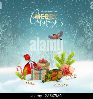 Christmas Holiday Background Stock Vector