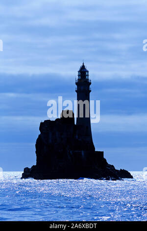 Fastnet Rock Lighthouse, Cape Clear Island, County Cork, Ireland Stock Photo