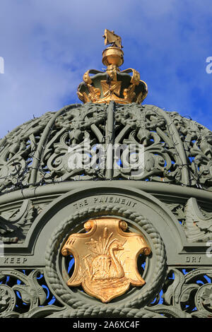 Queen Victoria fountain, Dun Laoghaire, County Dublin, Ireland Stock Photo