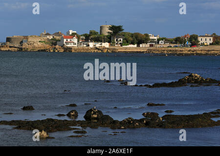 Martello Tower in Sandycove, County Dublin, Ireland Stock Photo