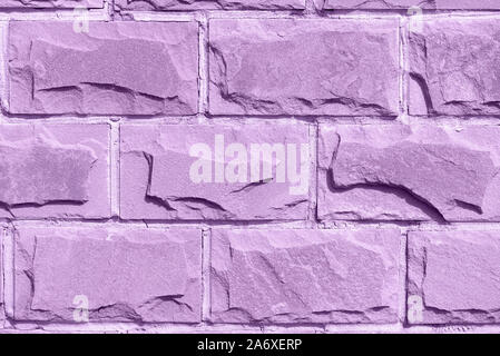 Cladding tiles close up. Abstract background lilac color toned Stock Photo