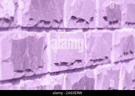 Cladding tiles close up. Abstract background lilac color toned Stock Photo