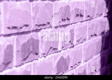 Cladding tiles close up. Abstract background lilac color toned Stock Photo
